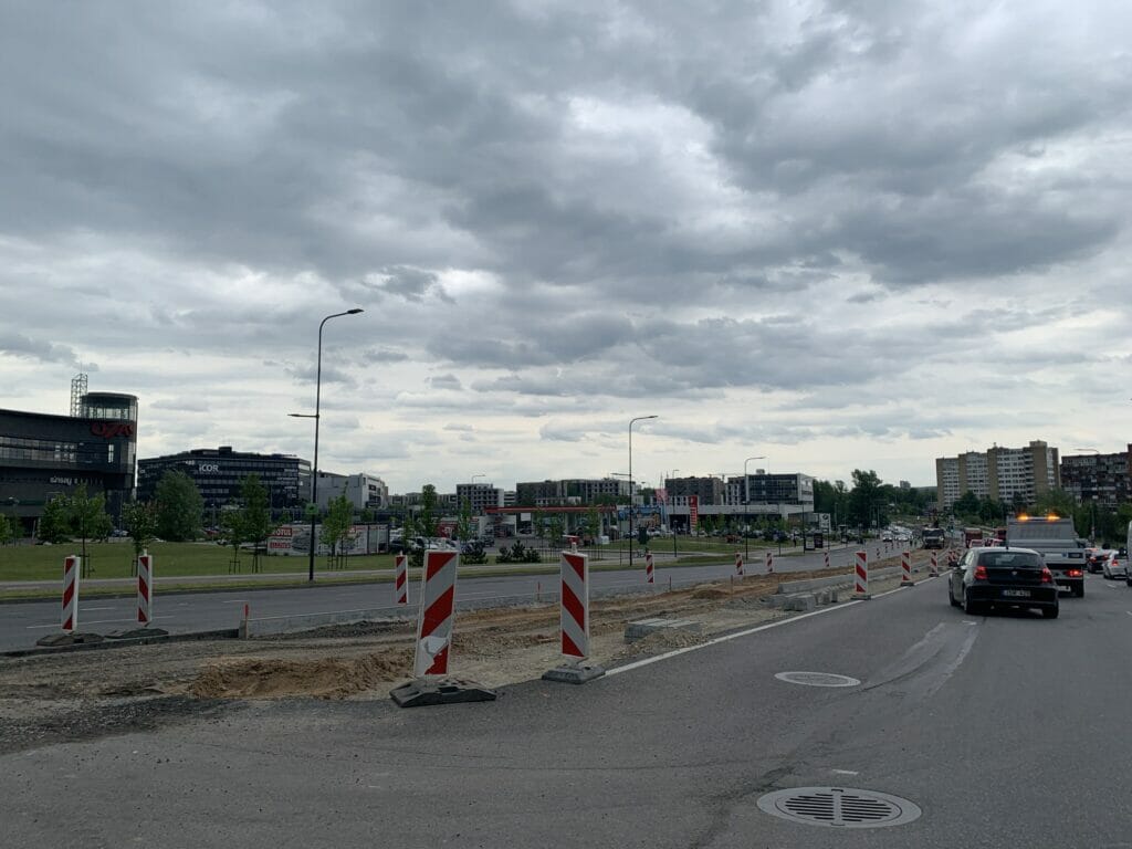 Ozo g. A juosta tarp Gelvonų ir Kernavės g. (Ozo g.) - Street - construction photos