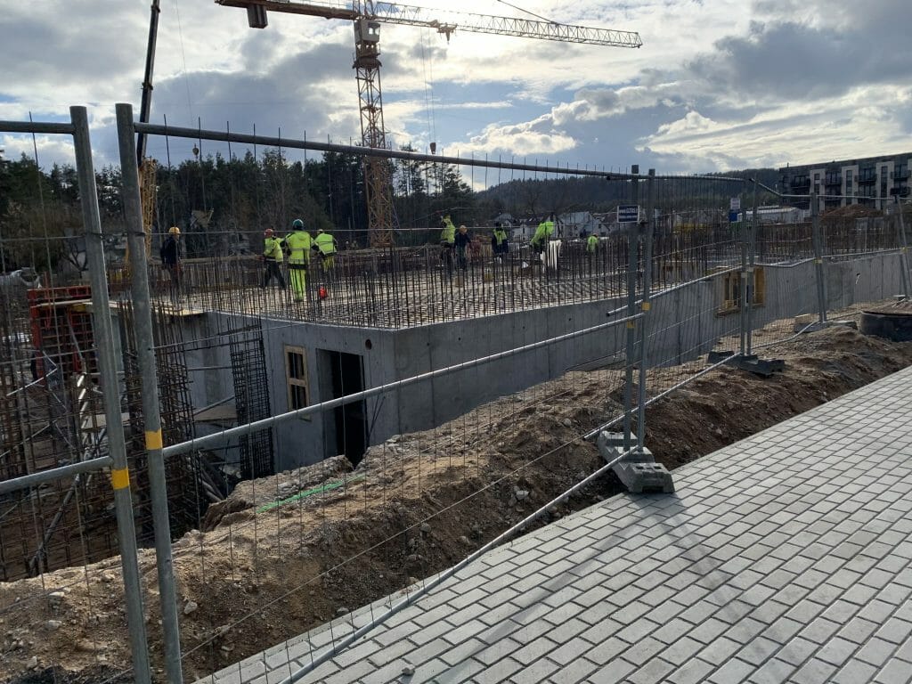 Lazdynėlių vingis 5-6 etapai (Žaibo g. 1, 3) - Multi apartment - construction photos