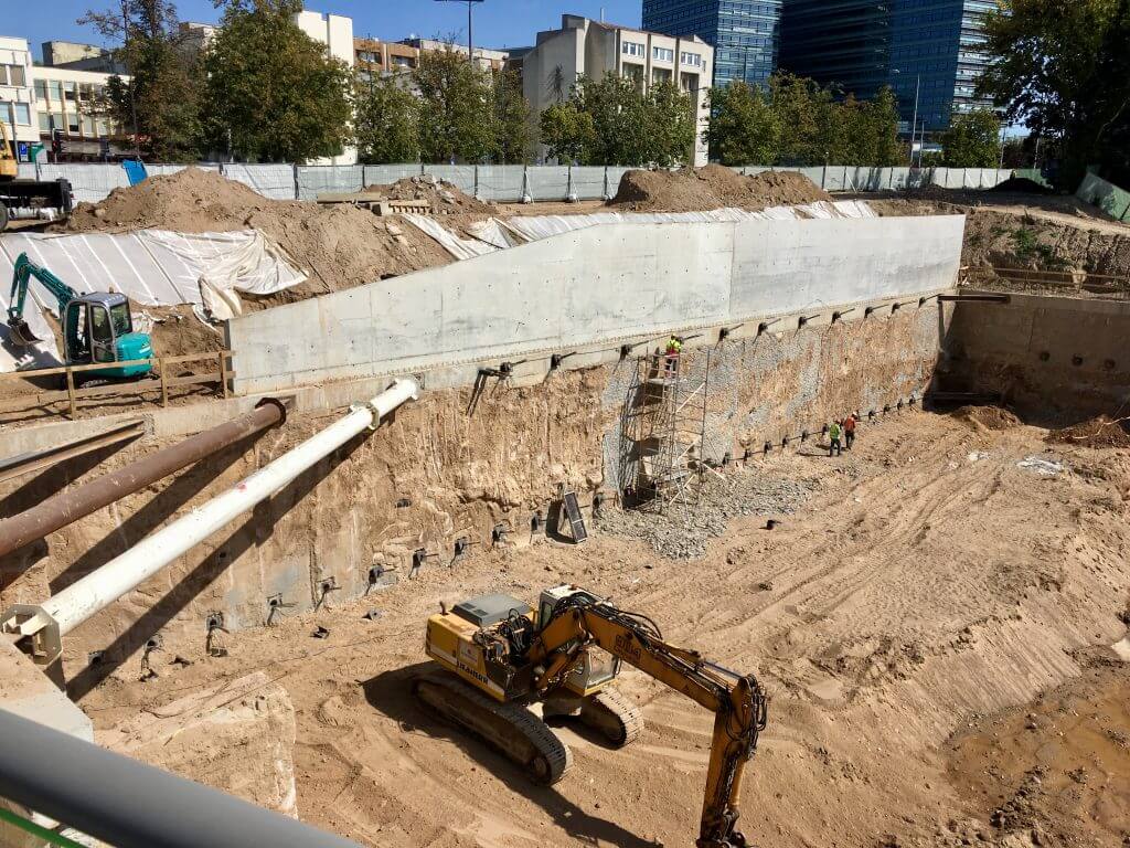 SEB administracinis (Gedimino Baravyko g. 4) - Biroju centrs - būvdarbu attēli