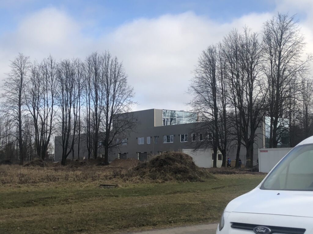 Partizanų g. 75K (Partizanų g. 75K) - Shopping center - construction photos