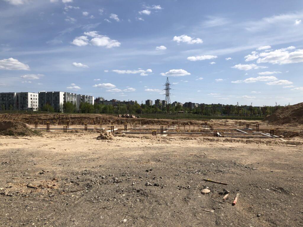 Vilnius OUTLET (Vytauto Pociūno g. 8) - Shopping center - construction photos