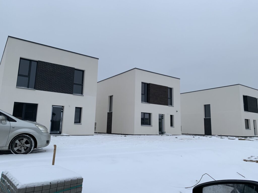 Valerijono Protasevičiaus g. 4, 6, 8, 10, 12 (Valerijono Protasevičiaus g. 4, 6, 8, 10, 12) - Row housing - construction photos