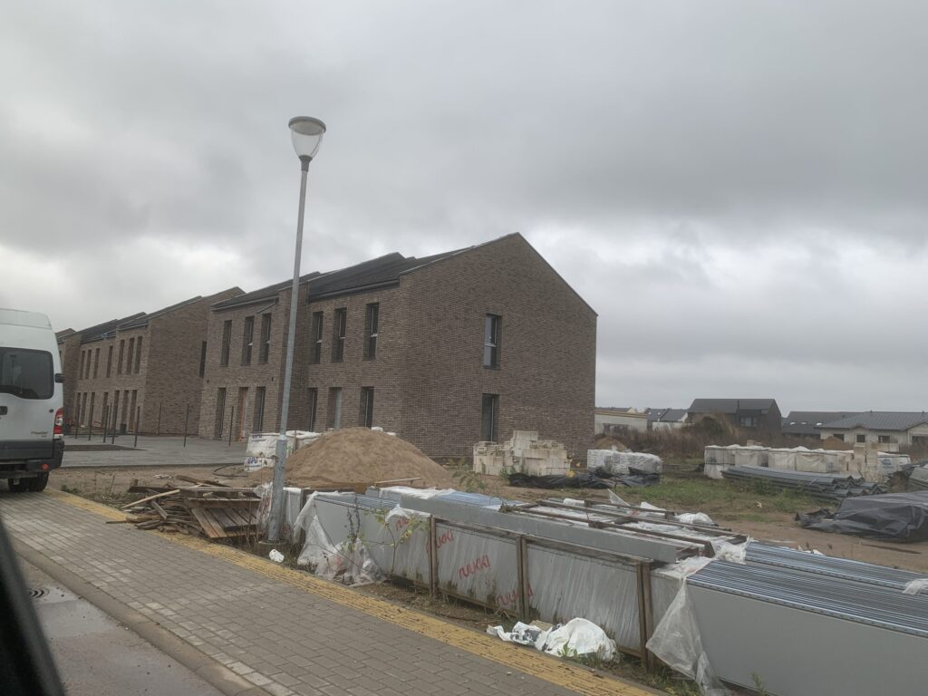 Gabijos g. namai (Gabijos g.) - Sublokuoti namai - statybų nuotraukos