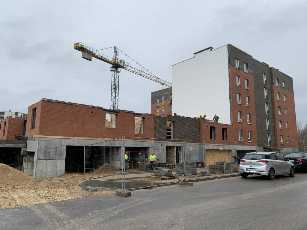 Arkada 2 etapas Sviliškių g. 16D (Sviliškių g. 16) - Multi apartment - construction photos