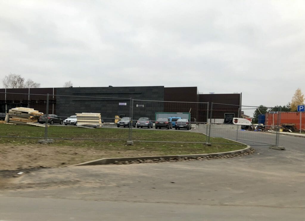 Norfa Zujūnų g. (Zujūnų g. 1) - Food store - construction photos