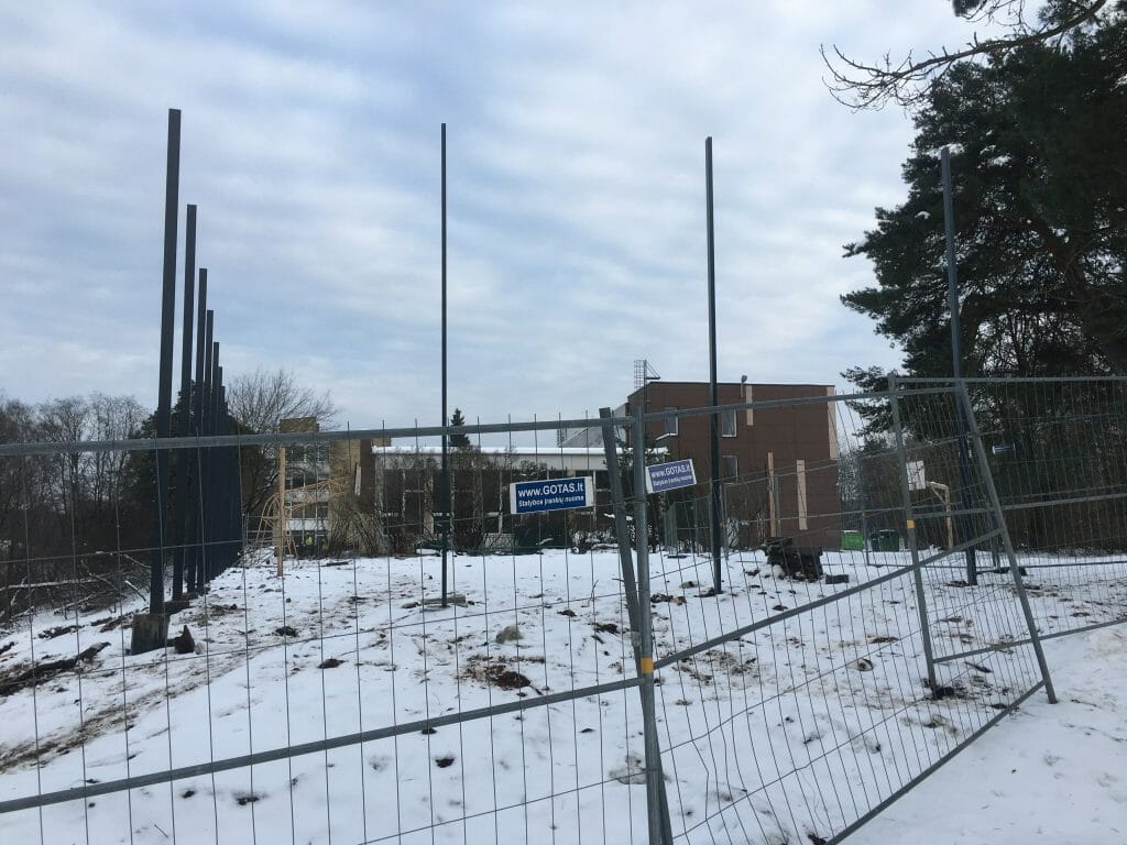 Centrinio archyvo priestatas (O. Milašiaus g. 23) - Administrative - construction photos