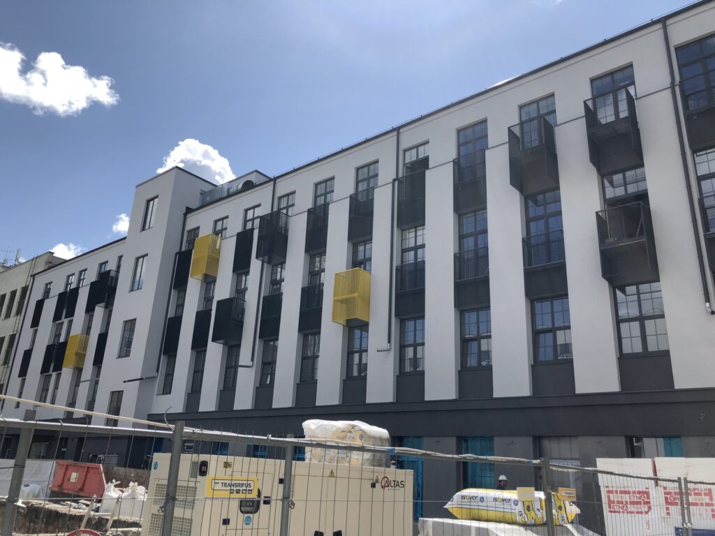 CITUS Radio City I etapas (Nida ir Banga) (Žemaičių g. 31) - Lofts - construction photos