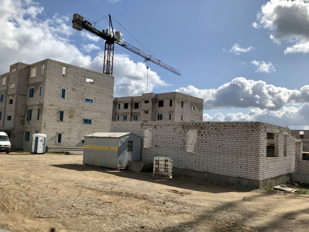 Pilaitės terasos 3-4 etapai (Simono Grunau g. 30, 32, 34, 36, 38, 40) - Rindu mājas - būvdarbu attēli