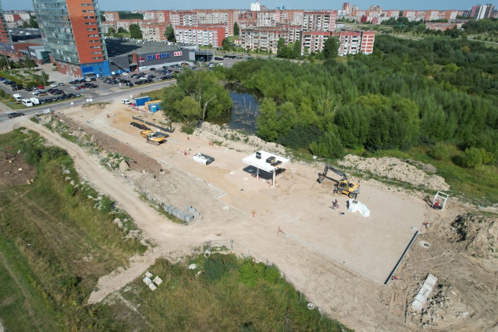 Taikos pr. 157 (Taikos pr. 157) - Tankla - ehituse fotod