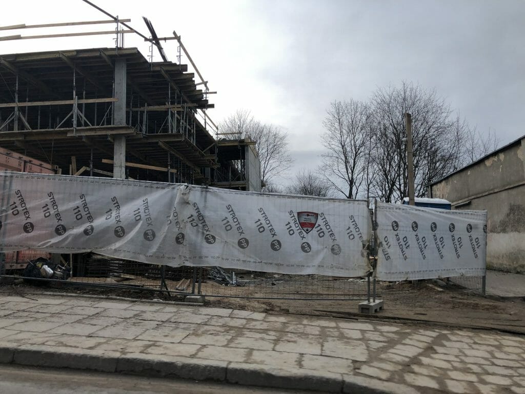 Pa Nauja (Panevėžio g. 23) - Multi apartment - construction photos