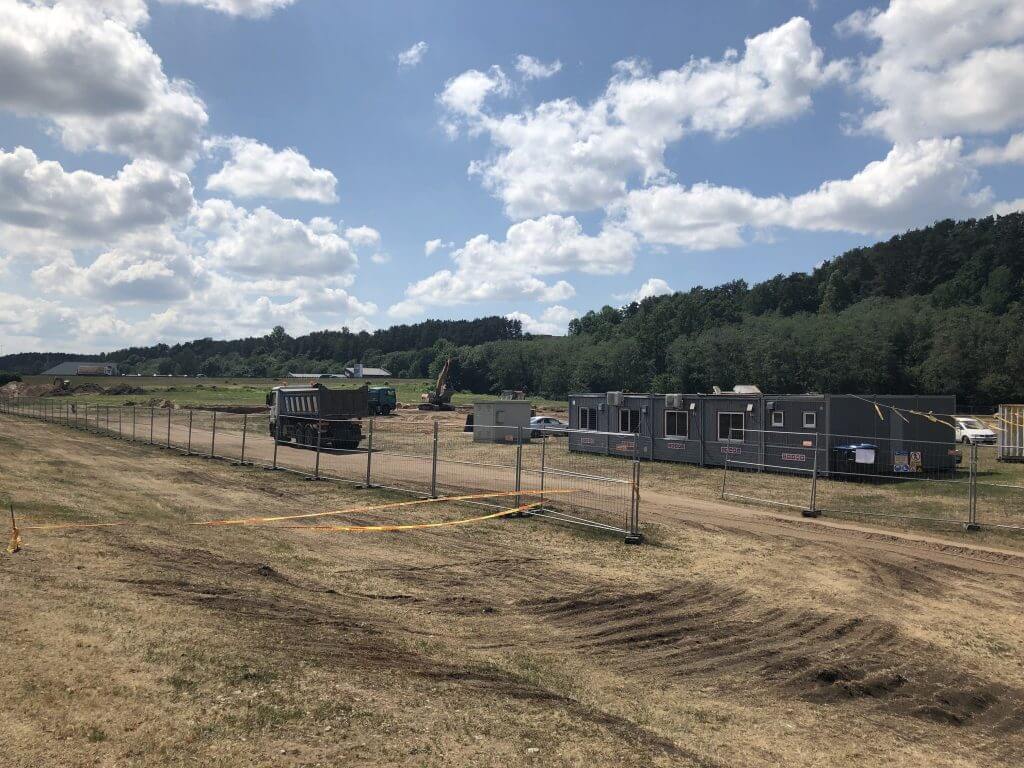 Business Garden Vilnius 1 etapas (Laisvės pr. 10) - Office center - construction photos