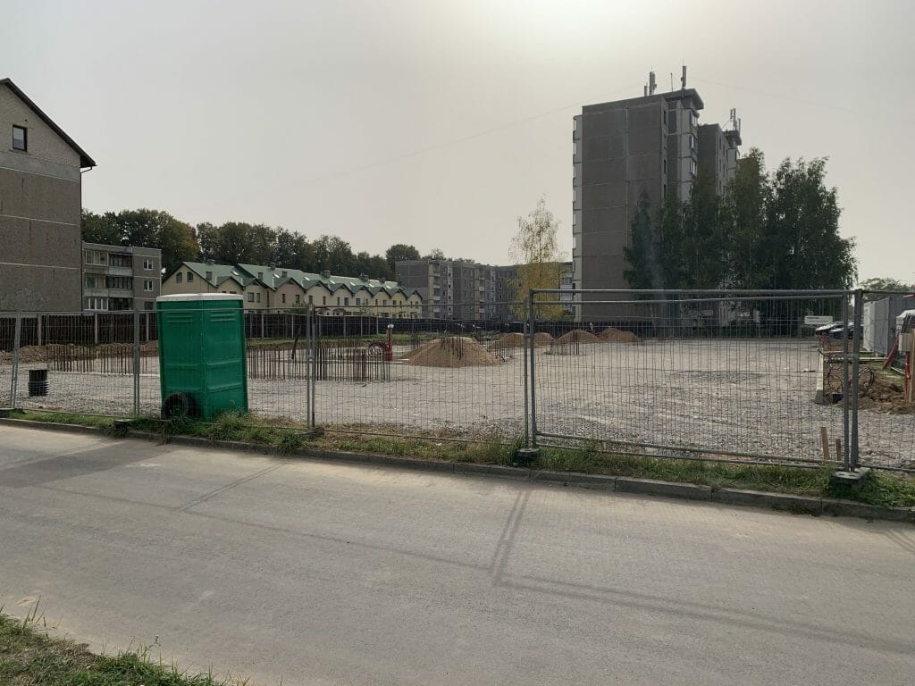 Naujakurių namai (Naujakurių g. 94) - Multi apartment - construction photos