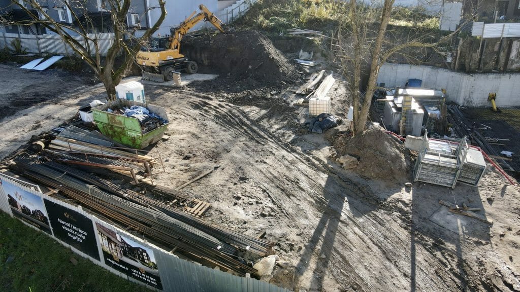 Trys karaliai (Polocko g. 25, 31) - Multi apartment - construction photos