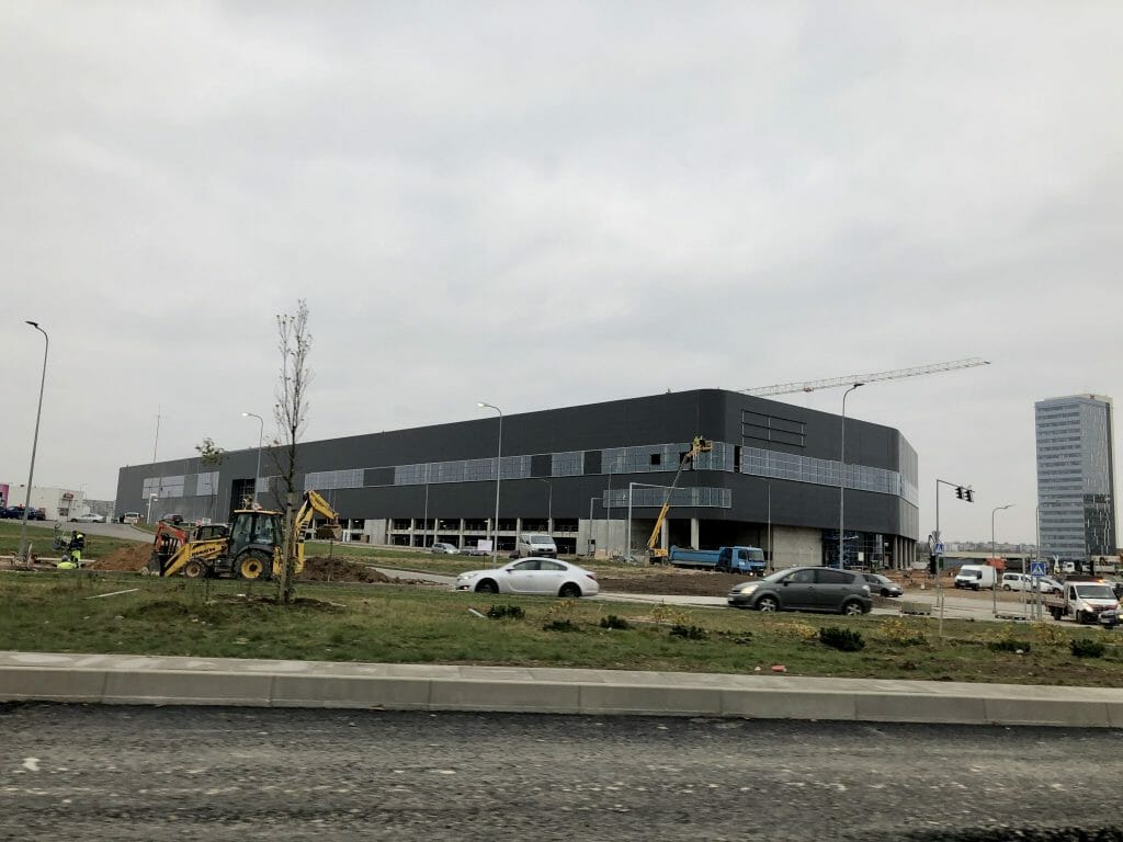 Vilnius OUTLET (Vytauto Pociūno g. 8) - Shopping center - construction photos
