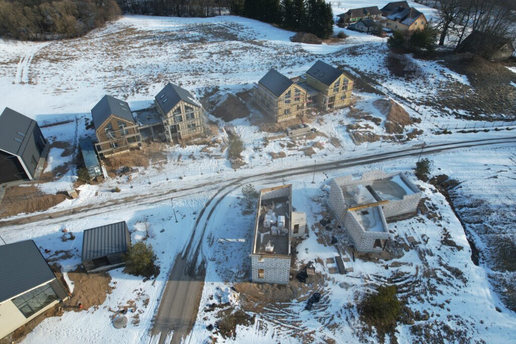 Versmių parkas (Versmių g. 2, 4, 6, 7, 8, 9, 10, 11, 12, 13, 15, 16, 17, 19 - 47) - Land plots, Private house community - construction photos