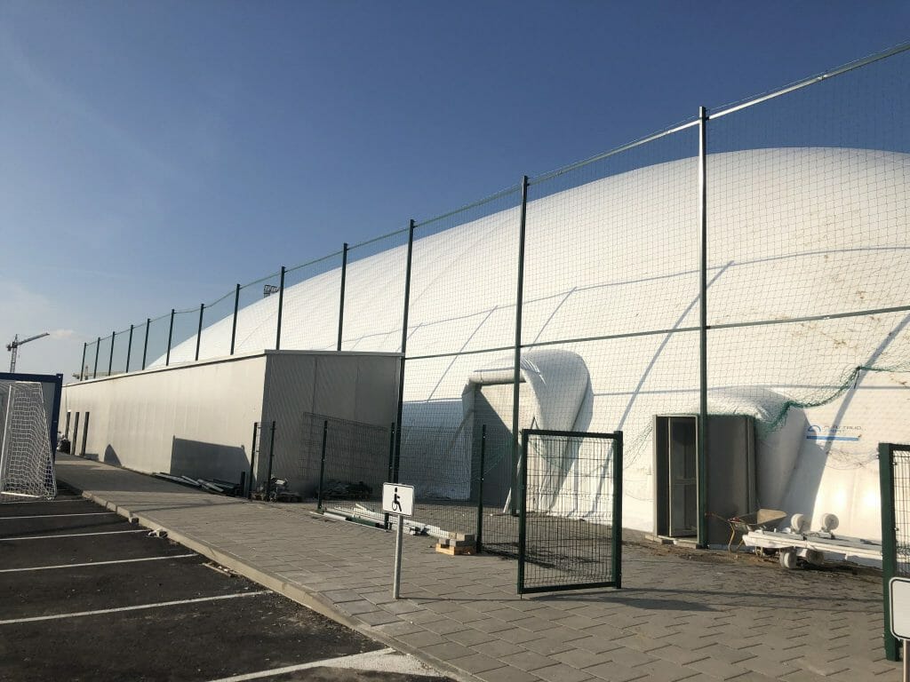 Pilaitės gimnazijos sporto aikštynas (Įsruties g. 3) - Sports field or court - construction photos