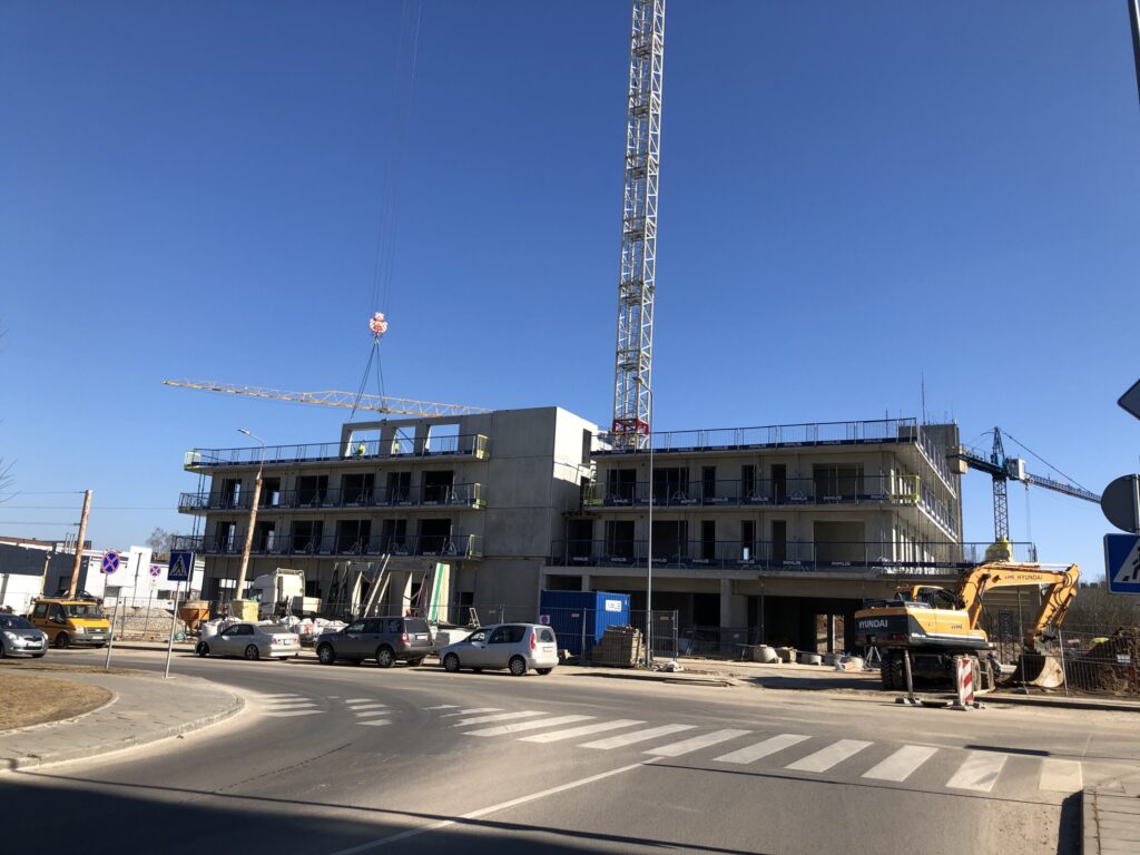 Skylum 1 etapas (Viršilų g. 6) - Daugiabutis - statybų nuotraukos