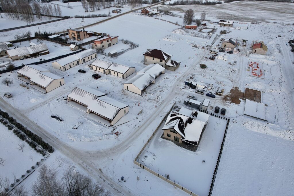 Bičiulių kvartalas 2 etapas (Bičiulių g. 2, 2A, 2B, 2C, 2D, 16, 18, 26, 26A, 26B) - Private house community - construction photos