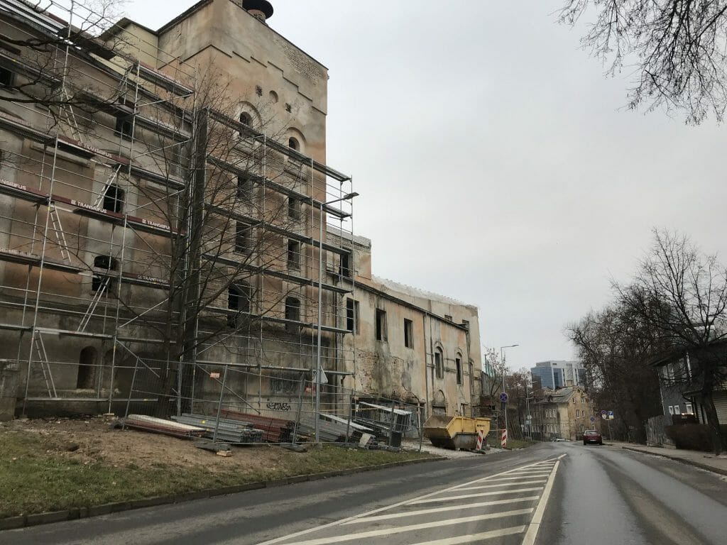 Aludarių g. 1 (Aludarių g. 1) - Office center - construction photos