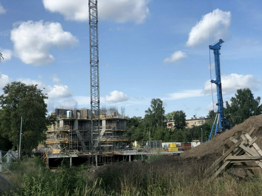 Kaunorama 1 etapas (A ir B namas) (A. Juozapavičiaus pr. 139A) - Multi apartment - construction photos