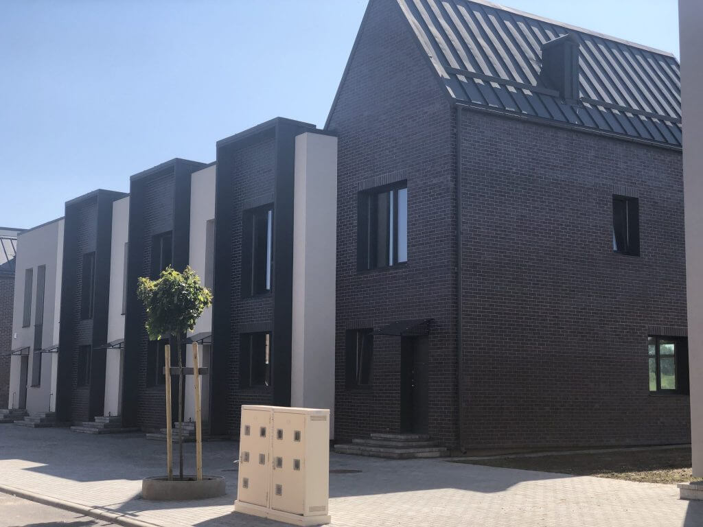 Kalnėnų panorama (Kašubų g.) - Row housing - construction photos