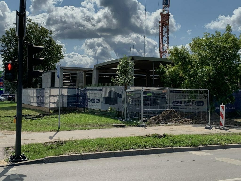 Partizanų g. 26B (Partizanų g. 26B) - Non-food store - construction photos