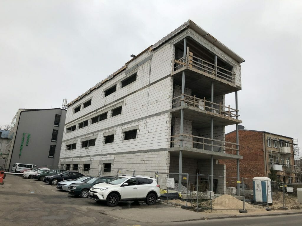 Viešbučio "Algiro" plėtra (Savanorių pr. 120) - Hotell - ehituse fotod