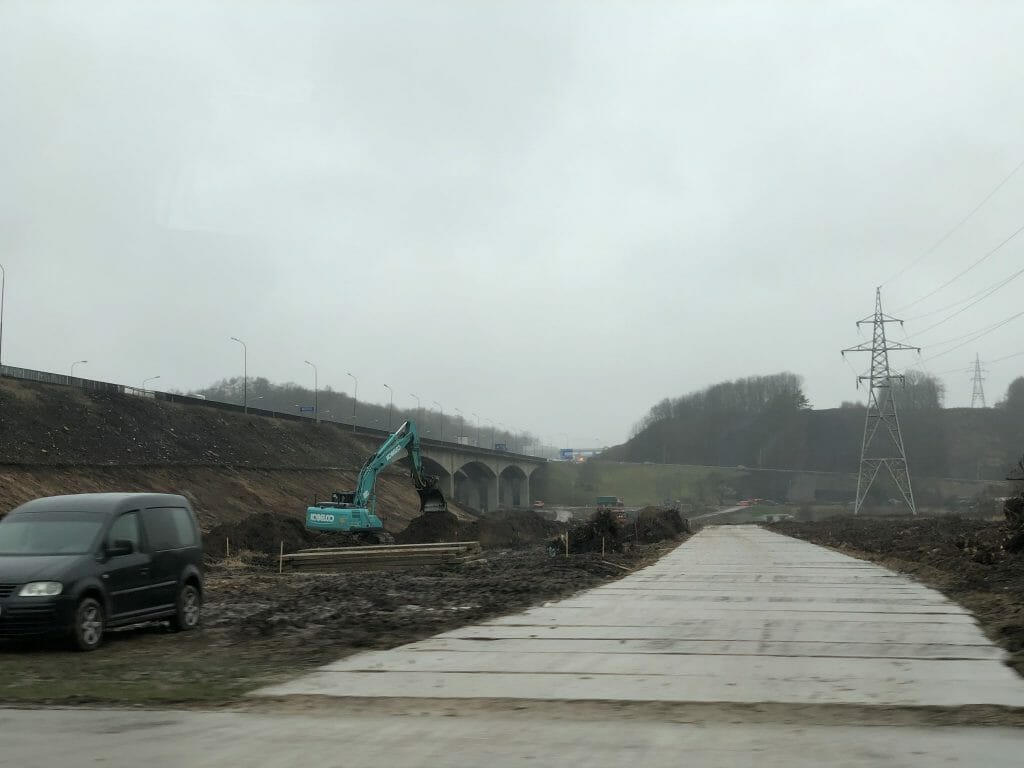 Islandijos pl. Kleboniškio tiltas 1 etapas (Islandijos pl.) - Bridge - construction photos