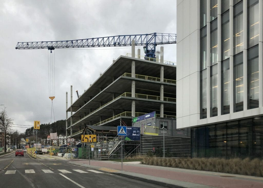 Saltoniškių 7 (S7) 4 etapas (Saltoniškių g. 7C) - Office center - construction photos