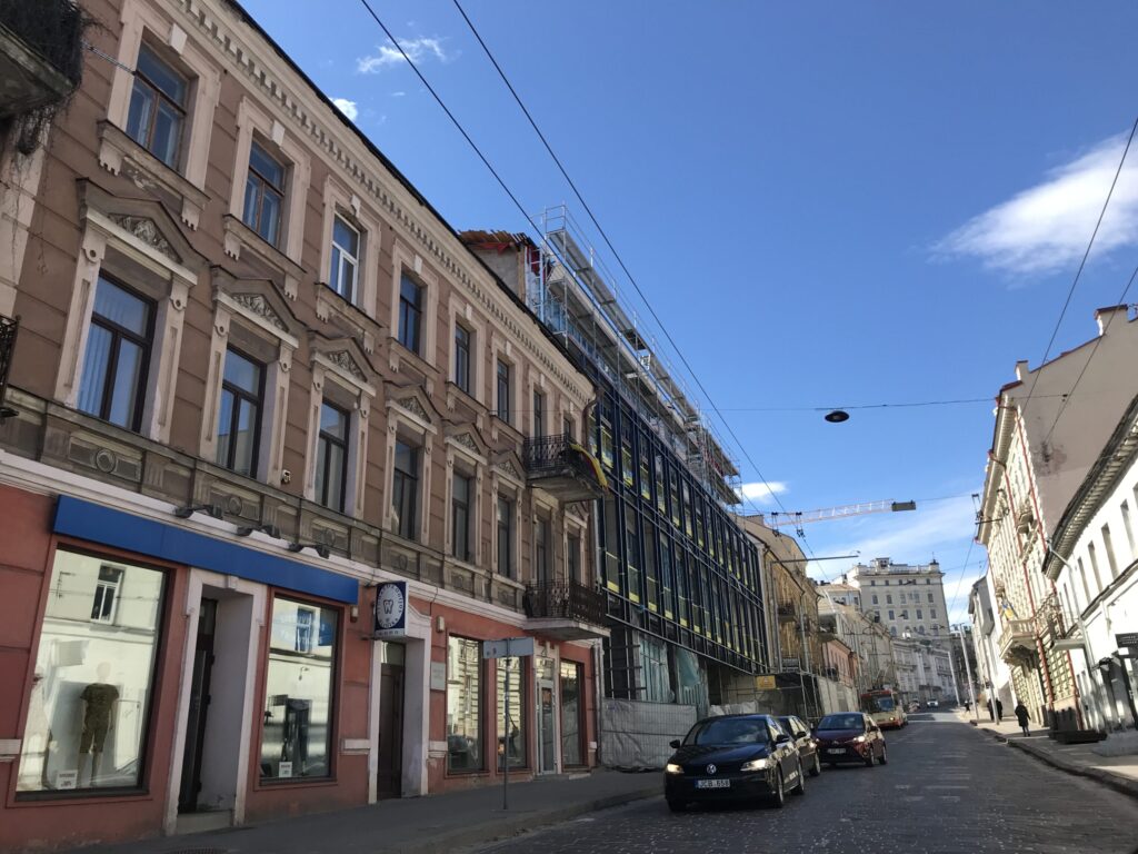 Gallery 4A (J. Basanavičiaus g. 4A) - Multi apartment - construction photos