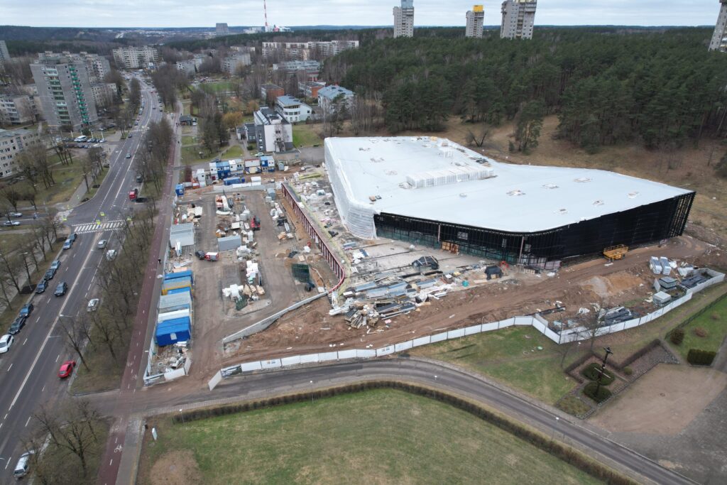 Lazdynų baseinas (Erfurto g. 13) - Pool - construction photos
