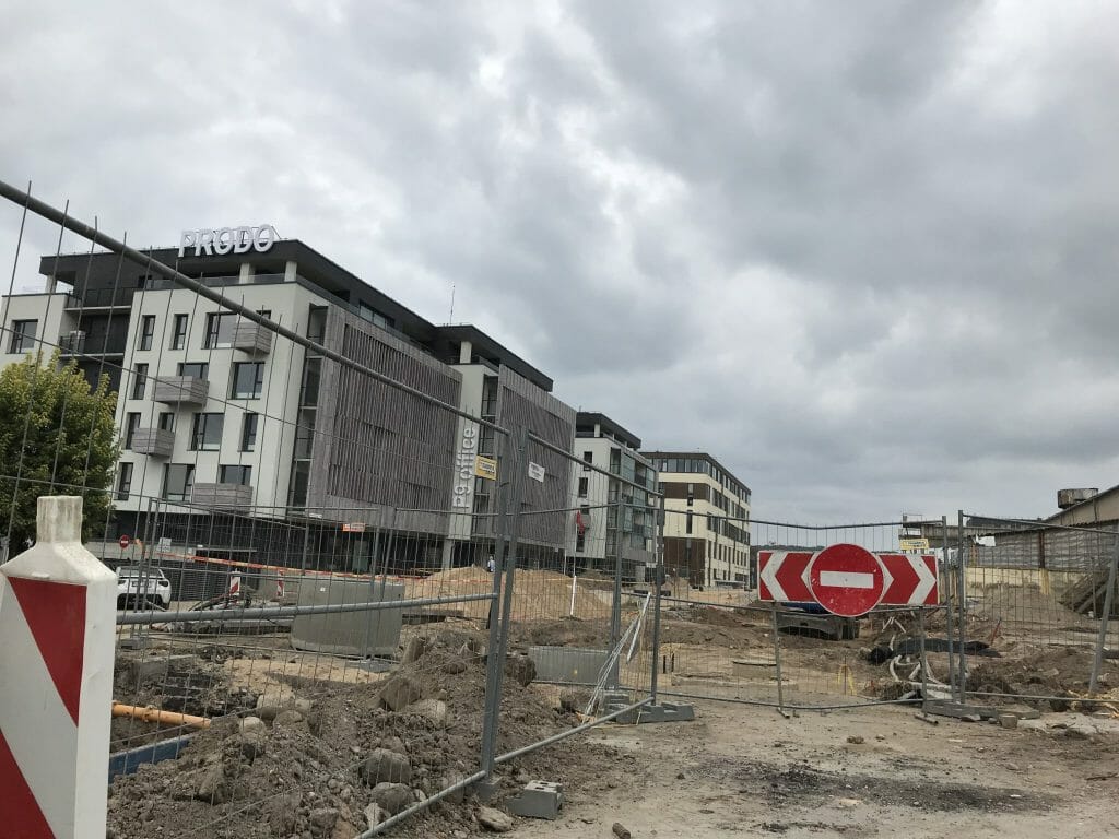 Manufaktūrų g. (Manufaktūrų g.) - Bike path, Street - construction photos