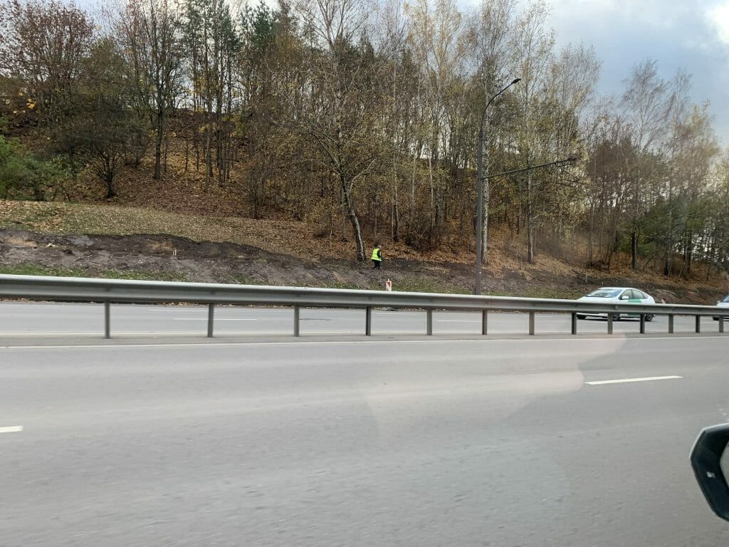 Nuokalnės ir Tvirtovės g. dviračių takas (Nuokalnės g.) - Dviračių takas - statybų nuotraukos