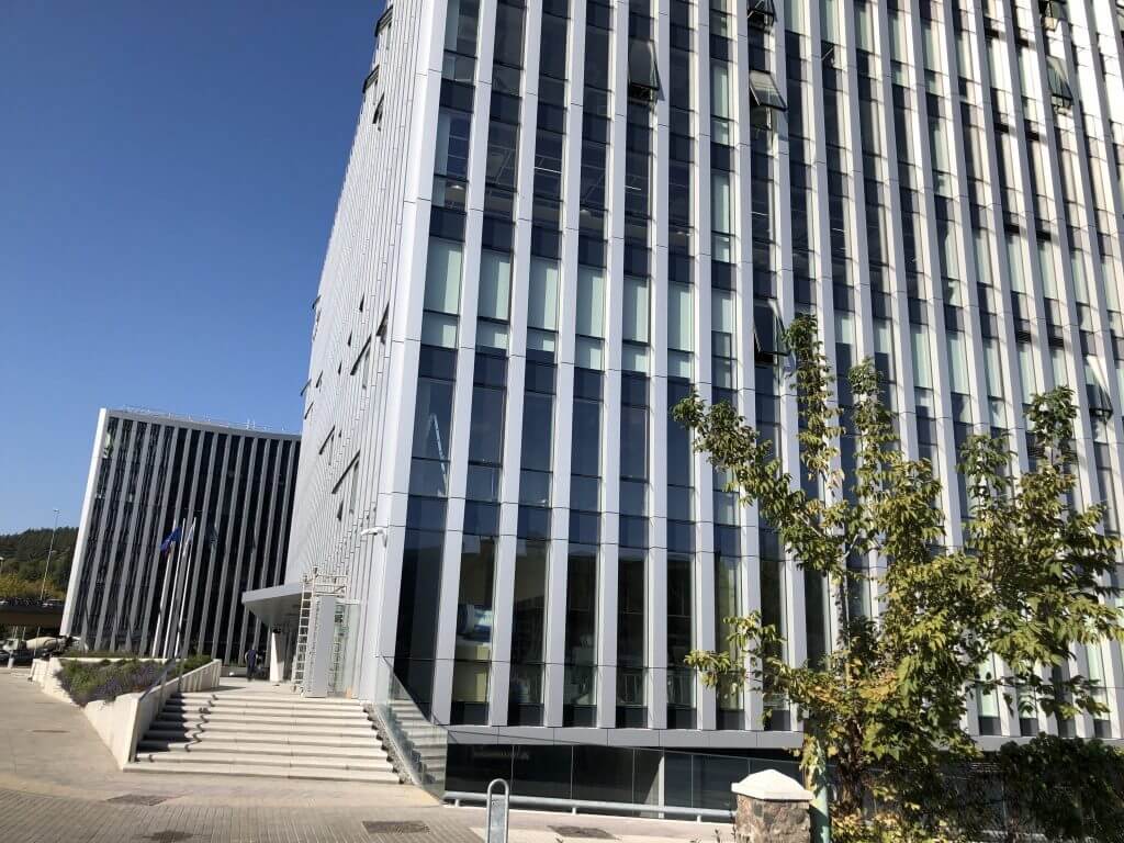 Park Town (Lvovo g. 105A) - Office center - construction photos