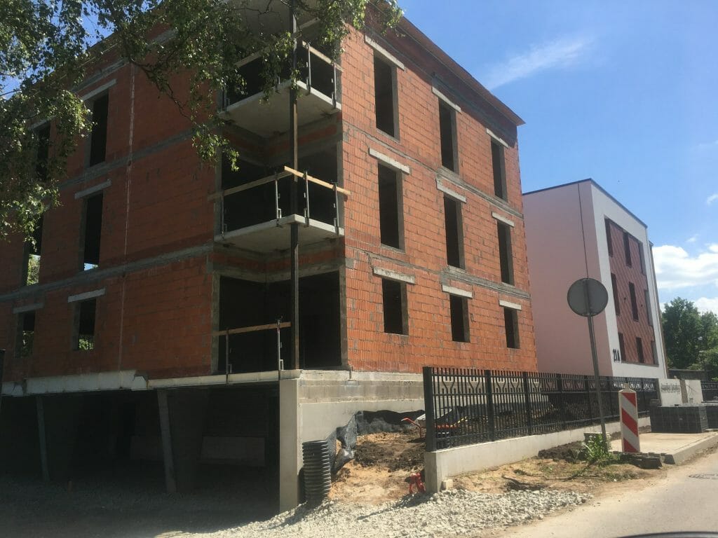 Panoramos trio (Amerikos Lietuvių g. 21) - Multi apartment - construction photos