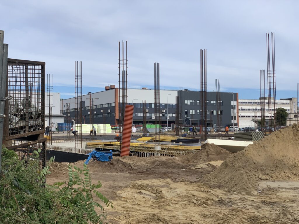 Raudondvario pl. 131C (Raudondvario pl. 131C) - Office center - construction photos