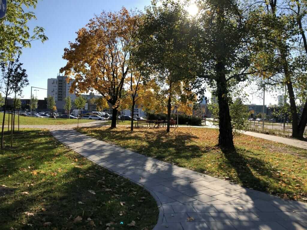 Žirmūnų trikampio modernizavimas (Tuskulėnų g.) - Bike path, Pedestrian path - construction photos