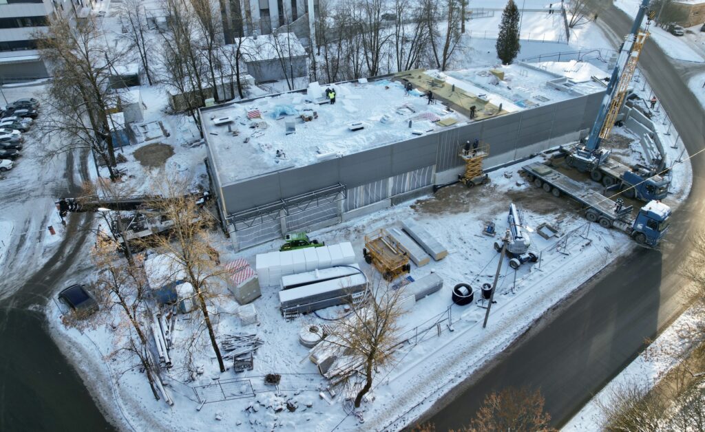 Maxima Keramikų g. 4 (Keramikų g. 4) - Food store - construction photos