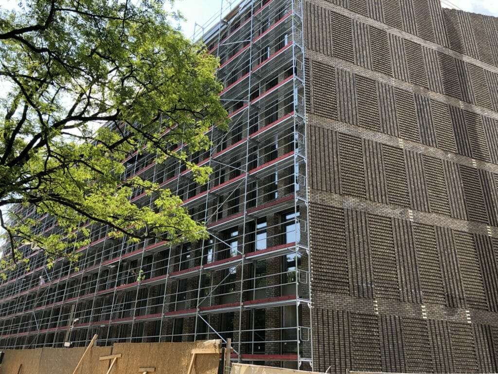 Cyber City 1 etapas (Švitrigailos g. 32) - Office center - construction photos