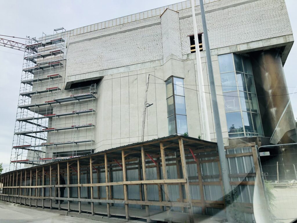 Vilniaus kongresų rūmai (Vilniaus g. 6-1) - Concert hall - construction photos