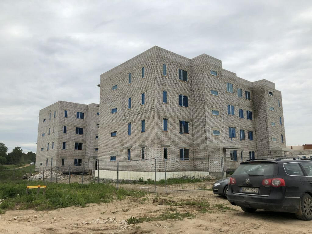 Horizontai (rytų, pietų, šiaurės) (Simono Grunau g. 34, 36, 38) - Multi apartment - construction photos