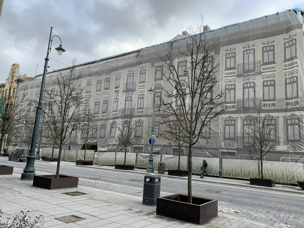 Gedimino 37 (Gedimino pr. 37) - Multi apartment - construction photos