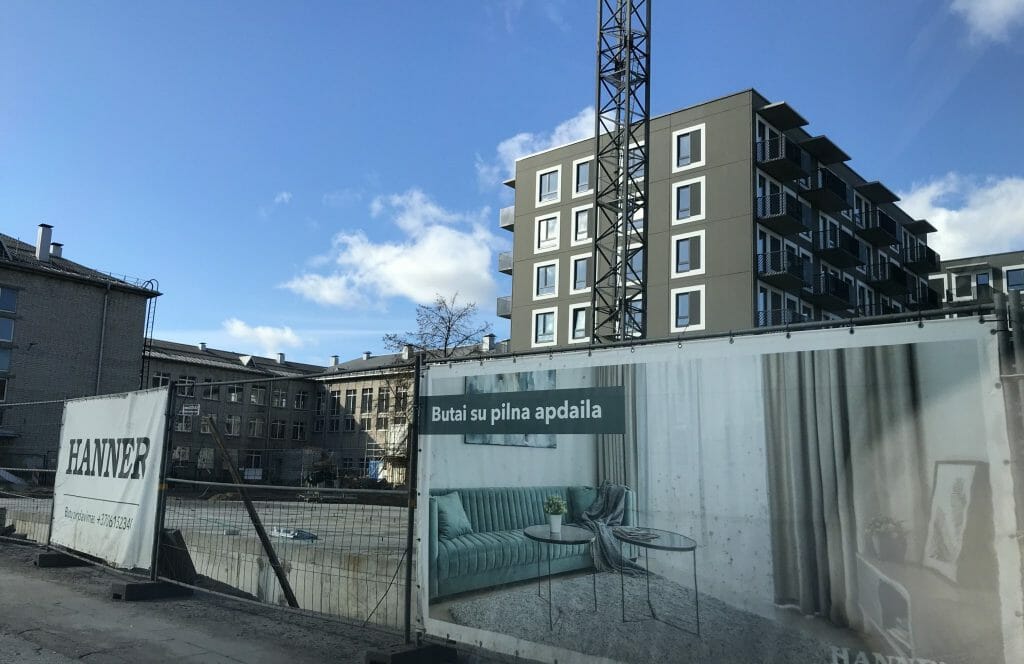 Liveup 1 etapas (Naugarduko g. 62) - Korterelamu - ehituse fotod