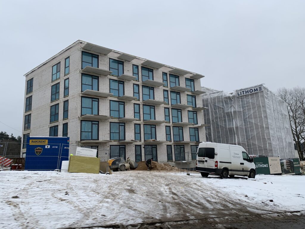 Didlaukio 3 (Didlaukio g. 3) - Multi apartment - construction photos