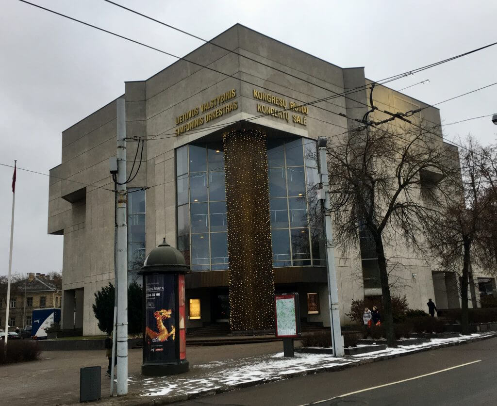 Vilniaus kongresų rūmai (Vilniaus g. 6-1) - Concert hall - construction photos