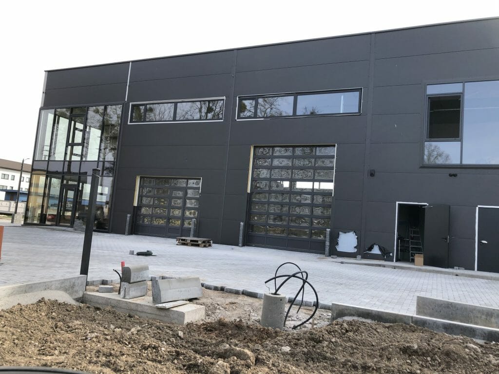 Elektrėnų g. 8K (Elektrėnų g. 8K) - Showroom / Service center - construction photos