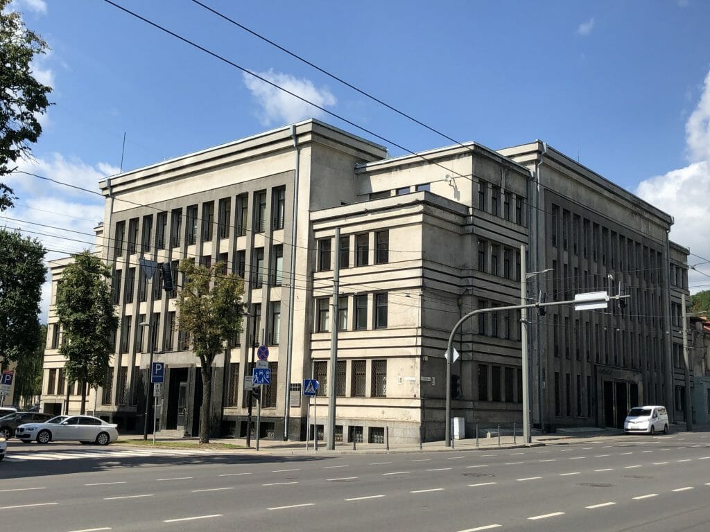 Kauno apskrities vyriausiasis policijos komisariatas Vytauto pr. (Vytauto pr. 91) - Administrative - construction photos