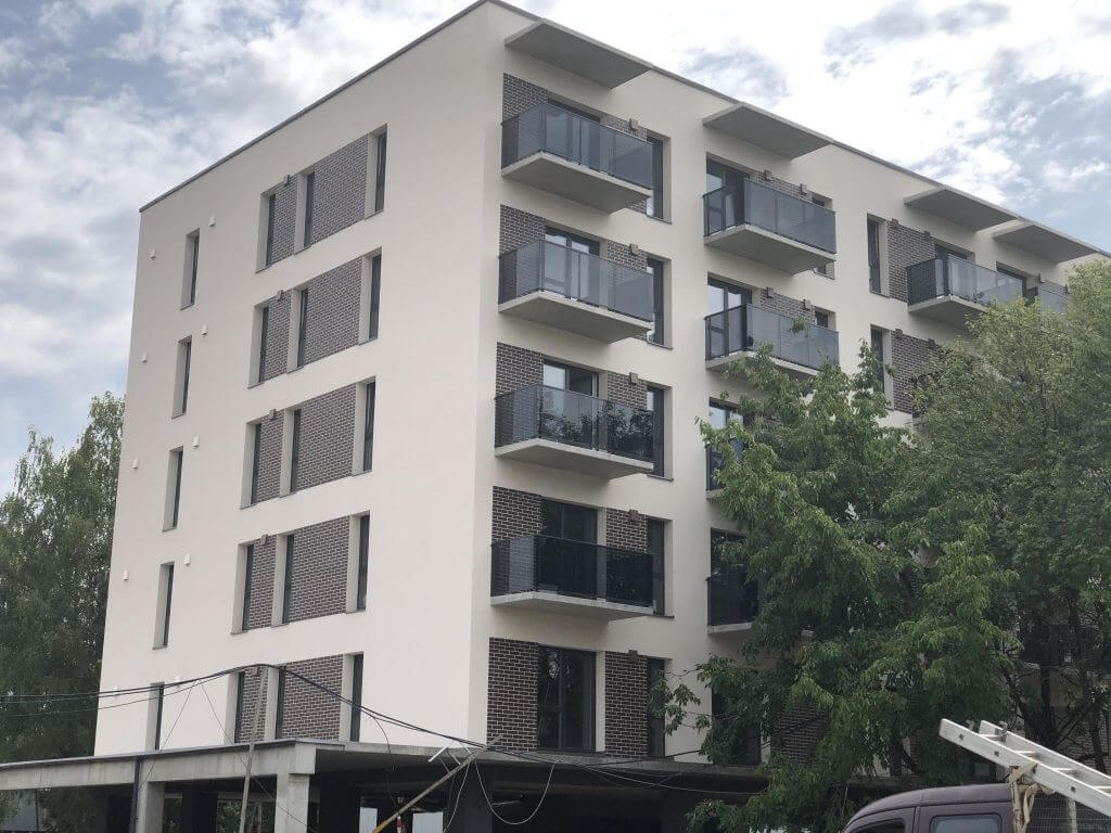 Visinoriai (Mykolo Šleževičiaus g. 14) - Multi apartment - construction photos