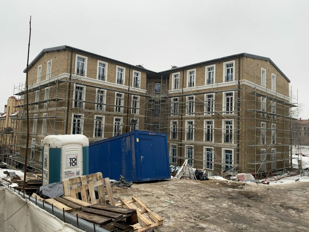 Mindaugo rezidencija (Mindaugo g. 12A) - Multi apartment - construction photos