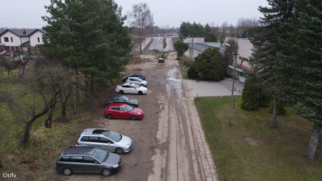 Seniavos pl. (nuo P. Klimo iki I. Šeiniaus g.) žiedinės sankryžos įrengimas (Seniavos pl.) - Street - construction photos